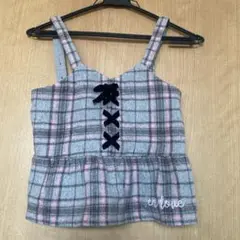 JENNI love チェック柄タンクトップ