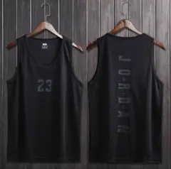 新品 XXL マイケルジョーダン タンクトップ ブラック 黒 NBA ブルズ