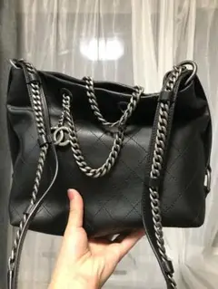 CHANEL 2way チェーンショルダーバッグ ホーボー ハンドバッグ