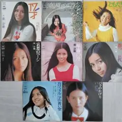 南沙織EPレコード8枚セット