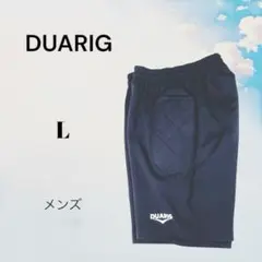 DUARIG デュアリグ　メンズ GKハーフパンツ【L】ブラック