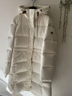 COACH ダウンコート ホワイトベージュL