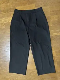 UNIQLO タックワイドパンツ　2本セット！
