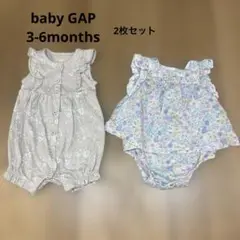baby GAP＊3-6months＊ロンパース2枚セット