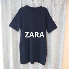 ZARA　レディーストップス　ブラック　半袖