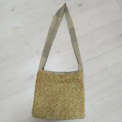 カジュアル布製ショルダーバッグ