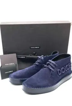 新品・未使用品DOLCE&GABBANA 靴 メンズ NAVY UK7