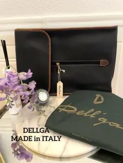 【3万円】イタリア製DELLGA マルチ　バッグ