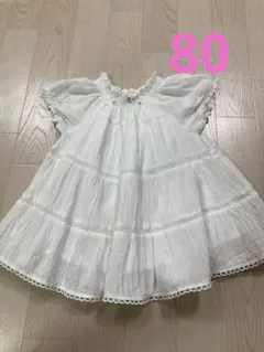 【最終価格】coto cotte コトコット　ワンピース　80