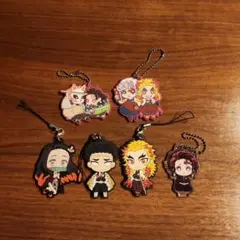 鬼滅の刃 アクリルキーホルダー 5個セット