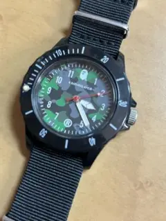A BATHING APE (アベイシングエイプ) ミリタリーウォッチ 腕時計