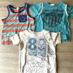 80サイズTシャツ3枚