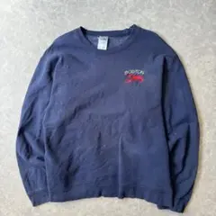 ボストン ロブスター刺繍 スウェットトレーナー フルーツオブザルーム