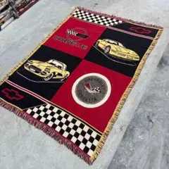 シボレー　コルベット　マルチカバー　ソファーカバー　ラグ　180x130