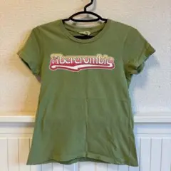 Abercrombie オリーブグリーン Tシャツ