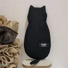 ハンドメイド　猫型ペンケース（黒猫）