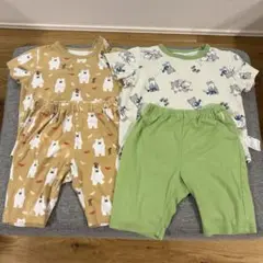 UNIQLO キッズパジャマ 90 2組セット