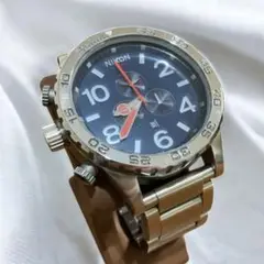 【人気カラー】NIXON 51-30 CHRONO クロノ ネイビー