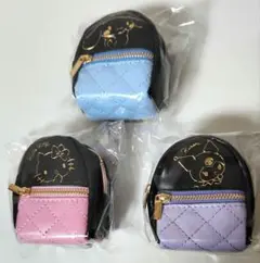 サンリオ　スカーフ付きチャームリュック　キティ•クロミ•シナモロール　3種セット