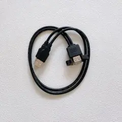 ✨即購入OK✨ USB 2.0 Aオス-メス延長コード 耳のようなネジ付き