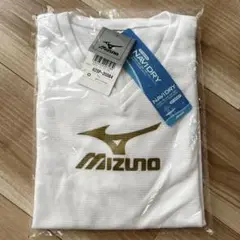 Mizuno ナビドライ 長袖ドライTシャツ ホワイト