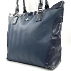 ヴィヴィアン・ウエストウッド 471 トートバッグ 肩掛け レザー 編み込み