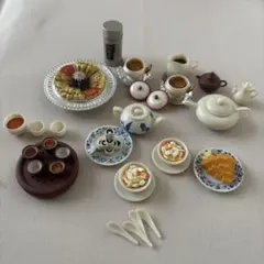 海洋堂 サントリー烏龍茶 満漢全席 中国宮廷料理フィギュアコレクション