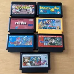 任天堂 ファミコン カセット 7本