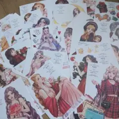 ♡おすそ分けHWARAさんステッカー50枚B♡