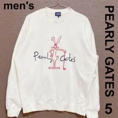 パーリーゲイツ✴︎メンズスエット✴︎サイズ5