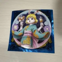 ワンピース 輩缶バッジ 新世界の海 麦わらストア限定　 キャロット