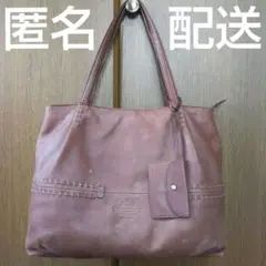 Dakota ダコタ ブラウン レザー ハンドバッグトートバッグ 匿名配送