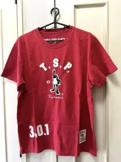 参丸一　サンマルイチ　T.S.P. 赤 Tシャツ Lサイズ カエル