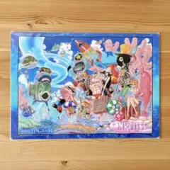 【新品未開封】ONE PIECE 下敷き　ワンピース