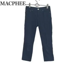 マカフィー MACPHEE【S】コーデュロイ パンツ ジーンズ ネイビー 美品
