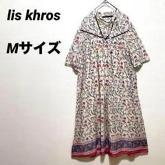 lis khros フェリシモ 花柄ワンピース　はちみつとクローバー Mサイズ