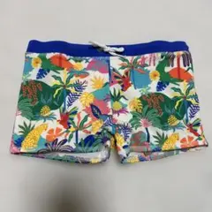 MINI BODEN 水着 6-7歳 アイボリー・マルチジャングル　122㎝