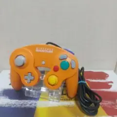 オレンジ ゲームキューブ コントローラー