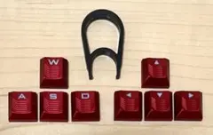 【未使用品】メカニカルキーボード用レッドキーキャップセット ABS MXタイプ