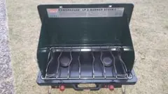 コールマン パワーハウス LPツーバーナー アダプタ有り