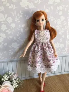 リカちゃん服　718 ワンピース