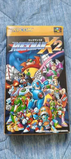 スーパーファミコン ソフト ロックマンX2 箱 説明書付き