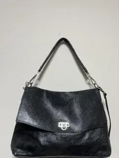 イタリア製ボルサインペレ本革グリッター2way