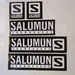 SALOMON スノーボード ステッカー 5枚セット 正規品