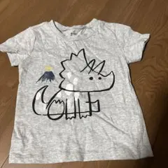 Pekkle 恐竜プリント Tシャツ 36M