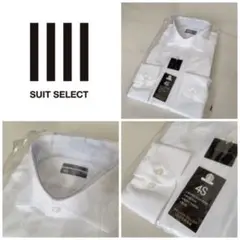 新品★ SUIT SELECTスーツセレクト ワイシャツ 白 L