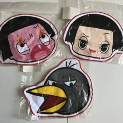 チコちゃんに叱られる　ダイカットハンドタオル３枚セット　チコちゃん　キョエちゃん