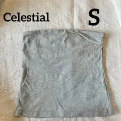 Celestial 【S】グレー ベアトップ チューブトップ シンプル