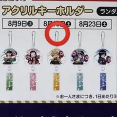 鬼滅の刃 イオン アクリルキーホルダー 善逸
