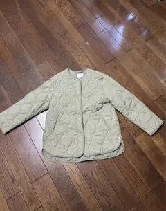 H&M キルティングジャケット ベージュ　アウター